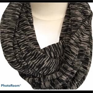 Missoni Black & White Infinity Scarf